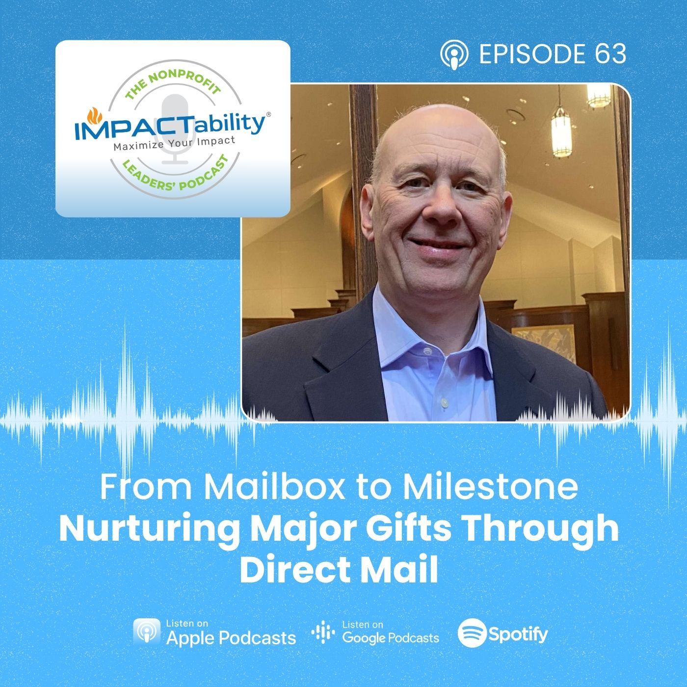 Artwork for podcast IMPACTability: The Nonprofit Leaders' Podcast