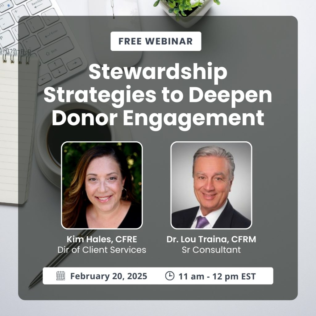 Stewardship Strategies to Deepen Donor Engagement