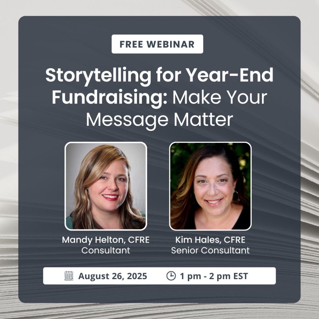 Storytelling for Year-End Fundraising: Make Your Message Matter