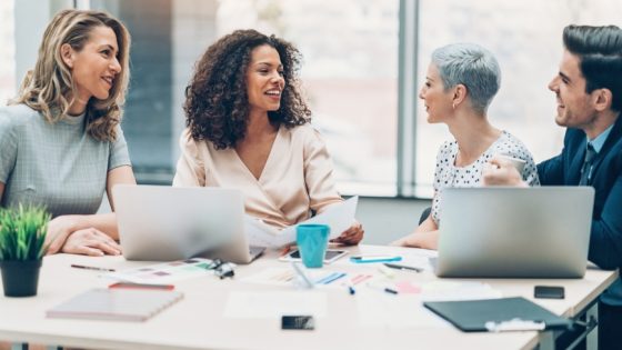 Nonprofit leaders collaborating to align strategy and staff capacity