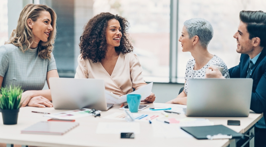 Nonprofit leaders collaborating to align strategy and staff capacity